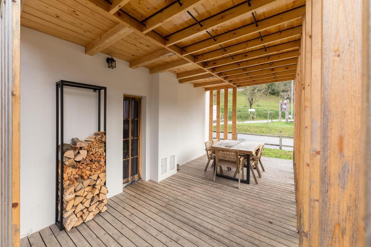 Apartamento Hiša na soncu / Sun house Zgornje Gorje Exterior foto