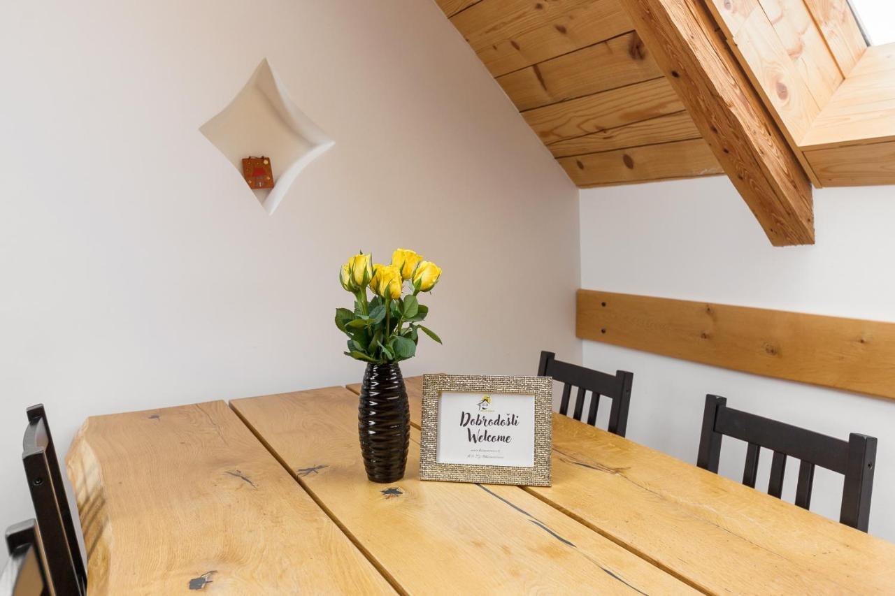 Apartamento Hiša na soncu / Sun house Zgornje Gorje Exterior foto