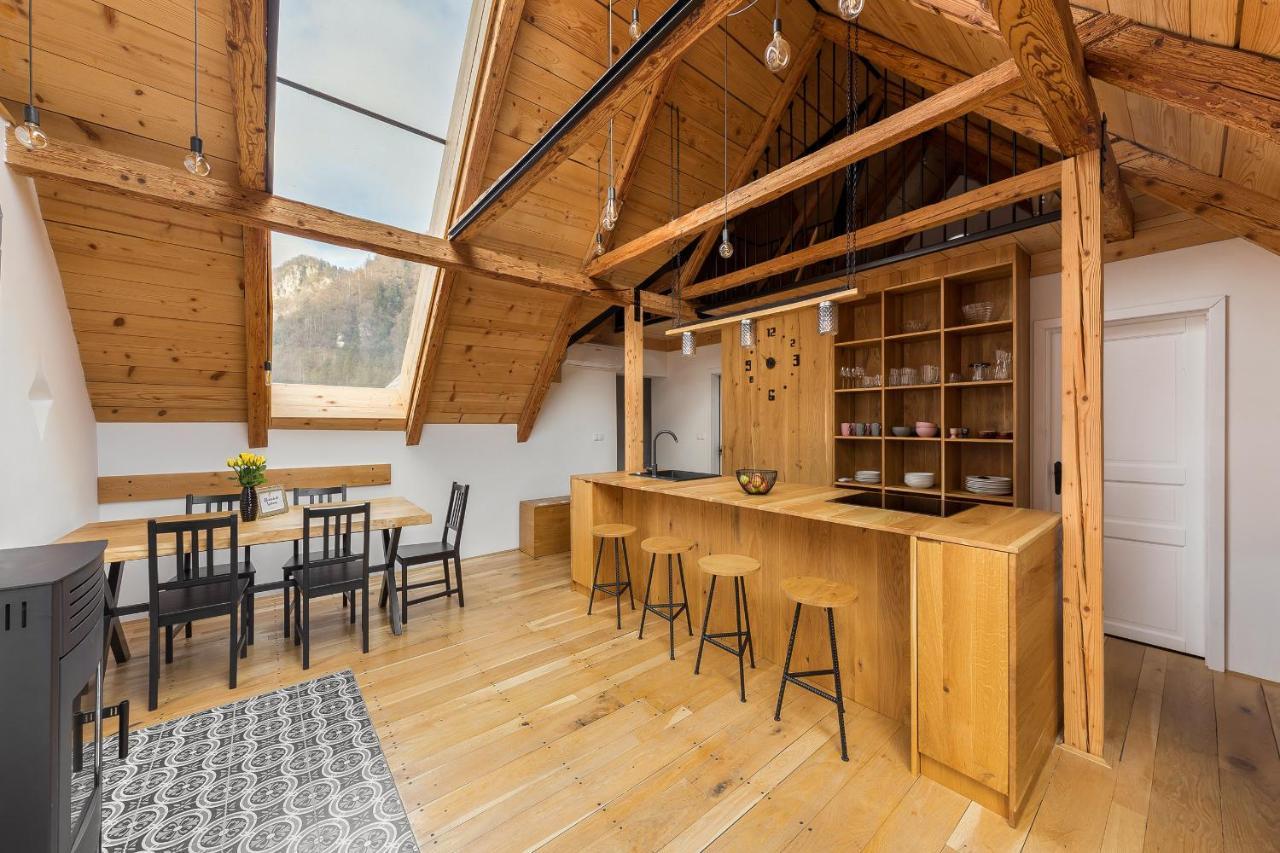 Apartamento Hiša na soncu / Sun house Zgornje Gorje Exterior foto